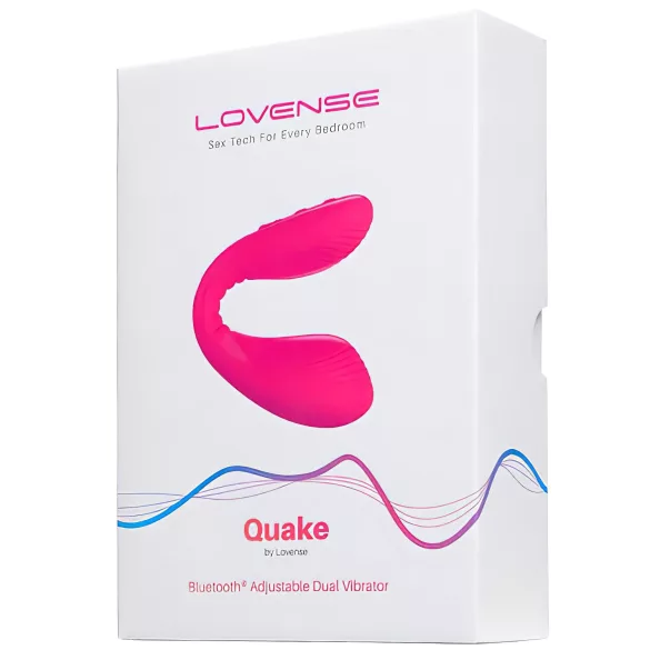 Lovense Dolce - Aplikáciou ovládaný párový vibrátor (ružový)