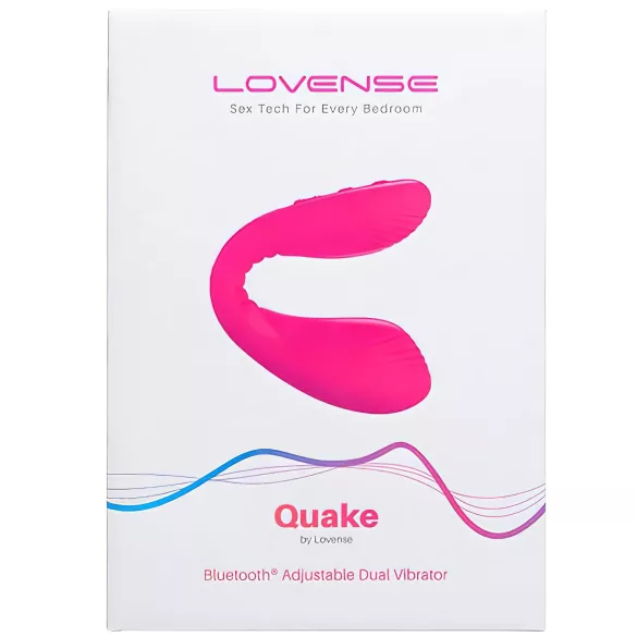 Lovense Dolce - Aplikáciou ovládaný párový vibrátor (ružový)