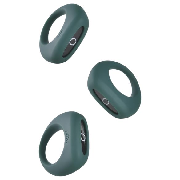 Magic Motion Dante II - vibračný erekčný krúžok - dobíjací - modrý