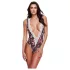 Baci - dámske body - kvetinová čipka - M/L