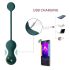 Magic Motion Crystal Duo - smart venušiny guľôčky set - (zelené)