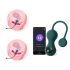 Magic Motion Crystal Duo - smart venušiny guľôčky set - (zelené)