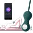 Magic Motion Crystal Duo - smart venušiny guľôčky set - (zelené)