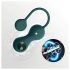 Magic Motion Crystal Duo - smart venušiny guľôčky set - (zelené)