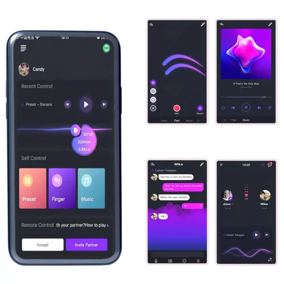 Magic Motion Rise - vibračný erekčný krúžok - nabíjateľný, čierny