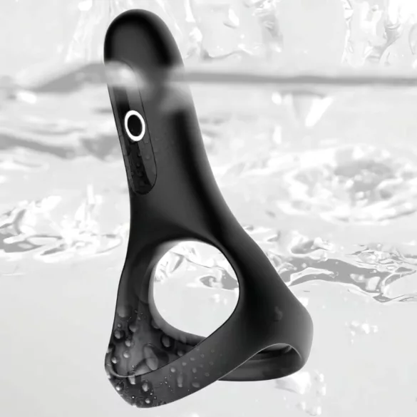 Magic Motion Rise - vibračný erekčný krúžok - nabíjateľný, čierny