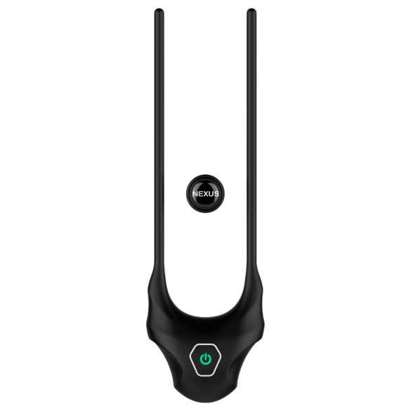 Nexus Forge - nastaviteľný vibračný krúžok na penis (čierny)