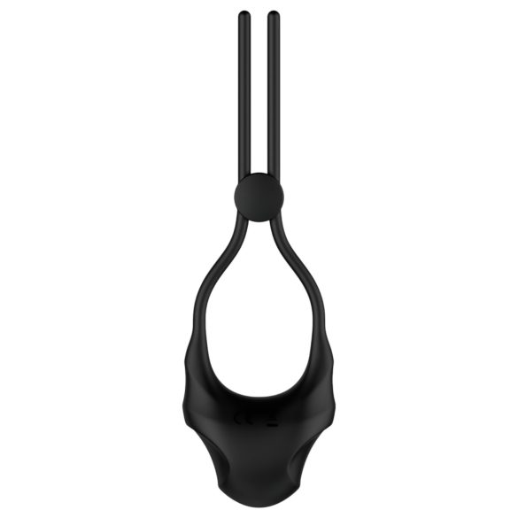 Nexus Forge - nastaviteľný vibračný krúžok na penis (čierny)