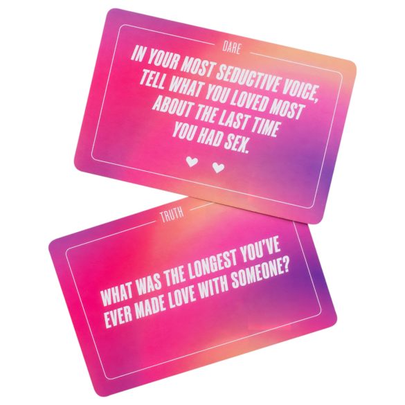 Tease&Please - hra pre páry - pravda alebo odvaha - anglická verzia