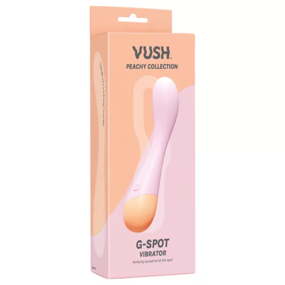 Vush Peachy G-Spot - vibrátor na bod G - nabíjateľný - ružový