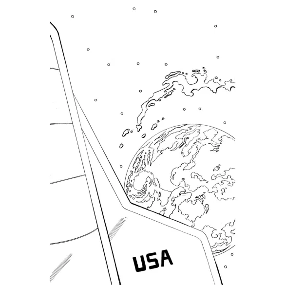 WoodRocket - erotická omaľovánka pre dospelých - orgazmus motív