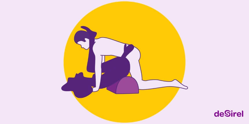 Poloha B Flip so sex vankúšom Desirel Magic Pillow | Desirel.sk Sex shop