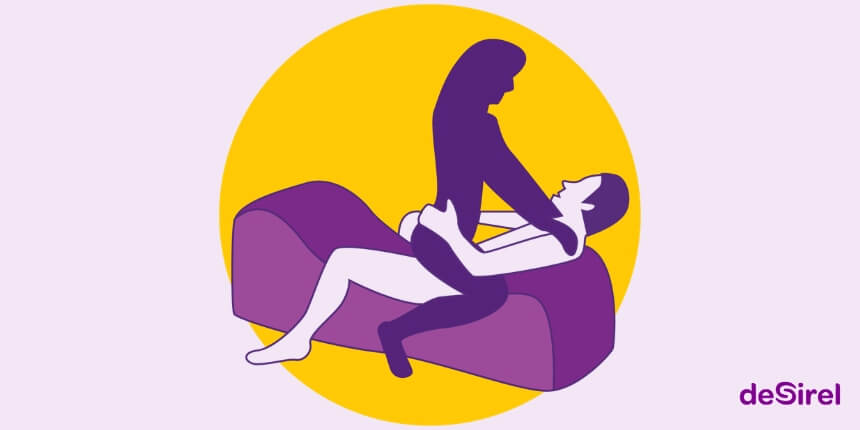 Poloha Rovnováha a plynutie so sex vankúšom Desirel Magic Pillow | Desirel.sk Sex shop