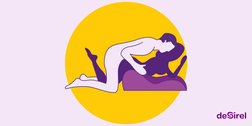 Poloha Prémiový uhol so sex vankúšom Desirel Magic Pillow | Desirel.sk Sex shop