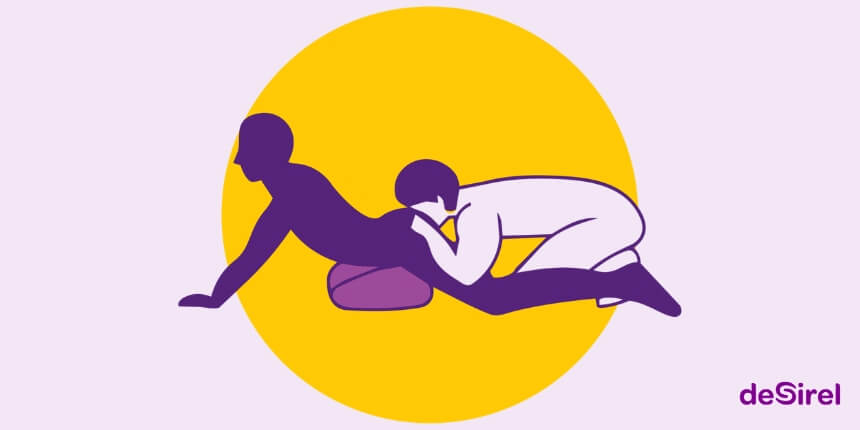 Poloha Hravá hĺbka so sex vankúšom Desirel Magic Pillow | Desirel.sk Sex shop