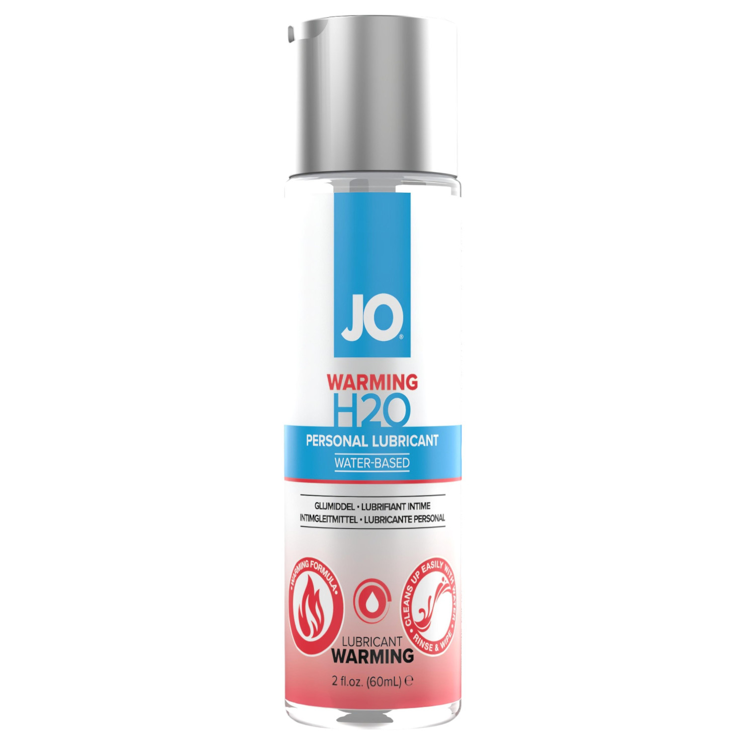 H2O hrejivý vodný lubrikant (60ml)