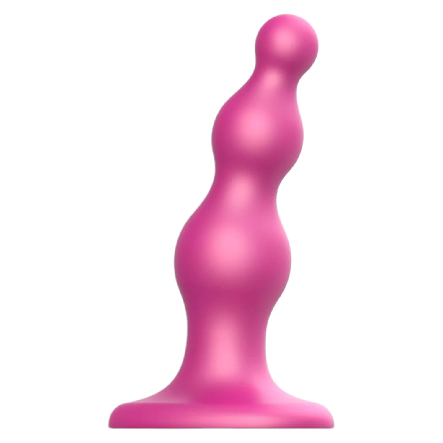 Strap-on-me Beads S - perlové dildo s prísavkou (ružové)