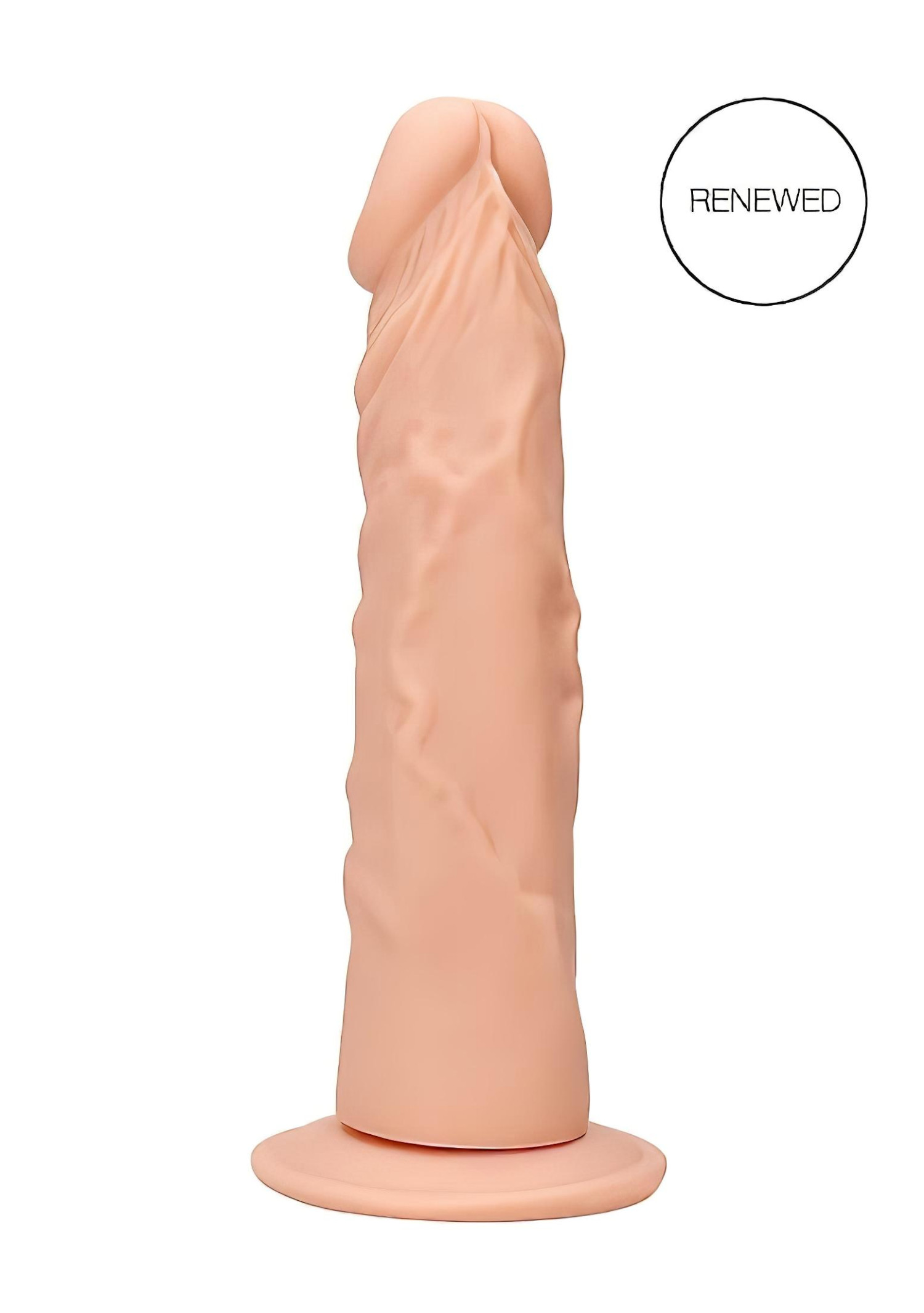 RealRock Dong 7 - realistický dildo (17 cm) - prírodný