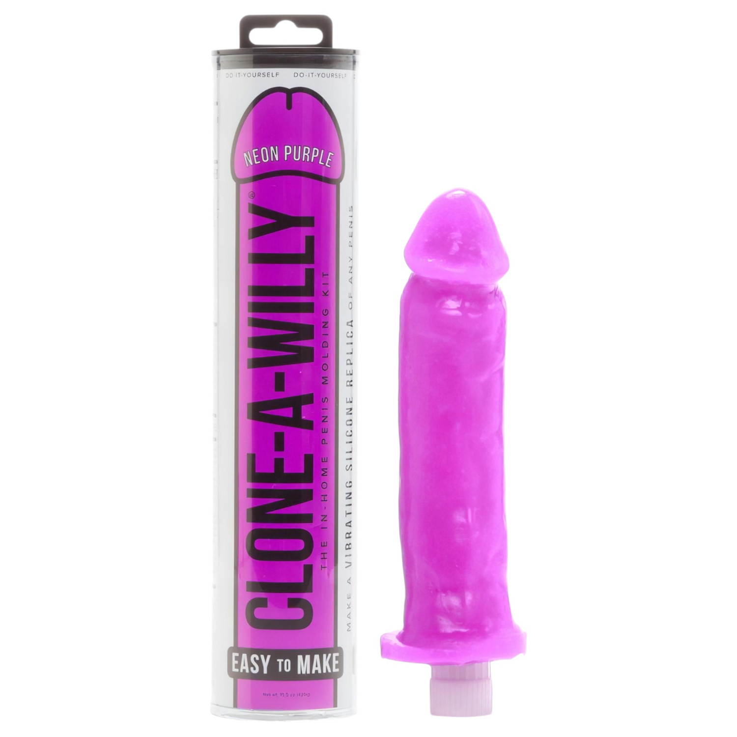 Clone-a-Willy - sada na odliatok penisu s vibrátorom (fialová)