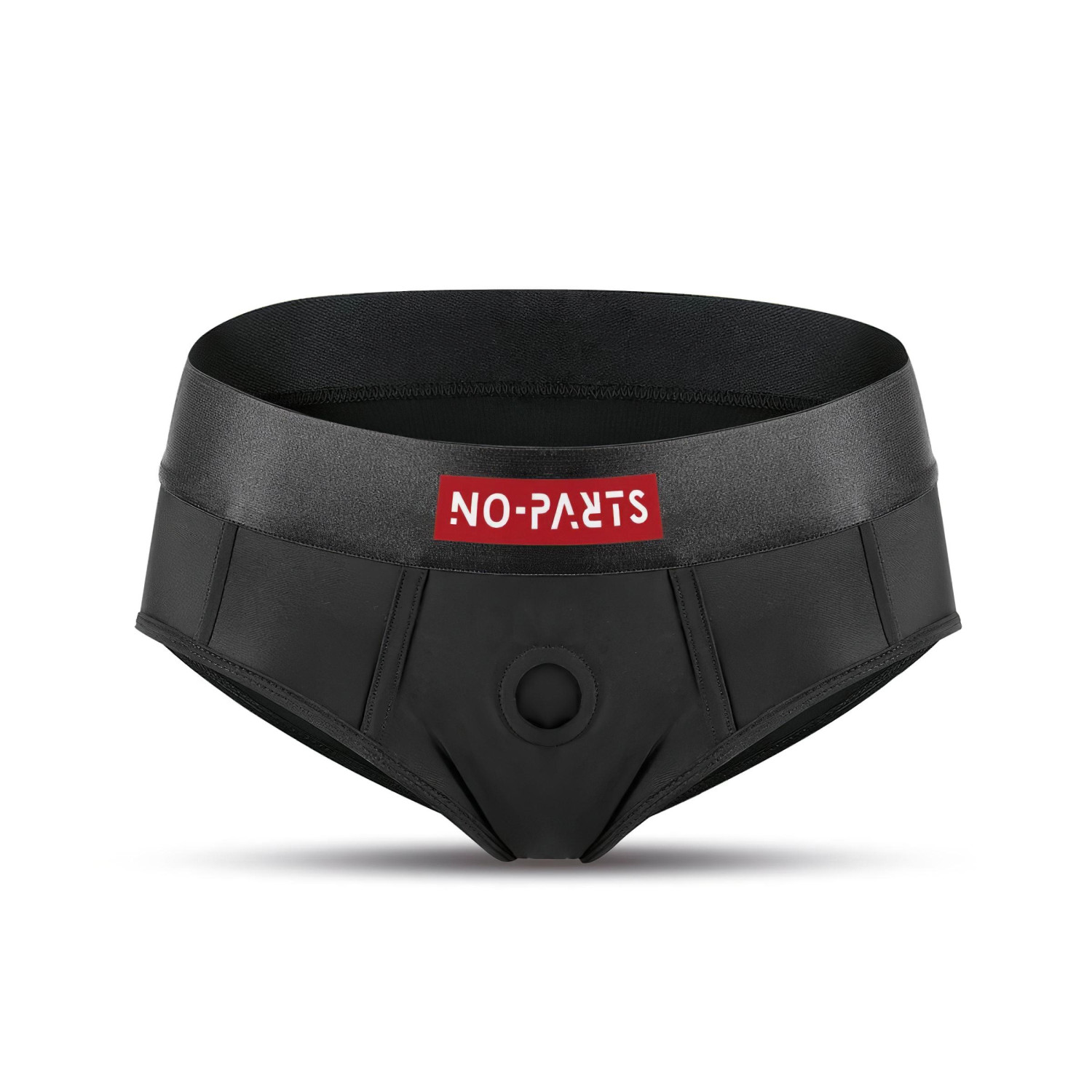 No-Parts Robin - pripínateľné spodné prádlo (čierne) - M