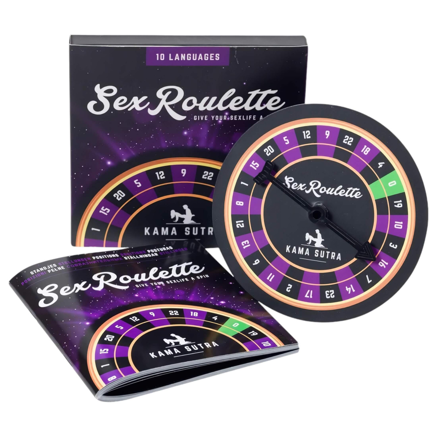 Sexuálna Ruleta Kama Sutra - spoločenská hra (10 jazykov)